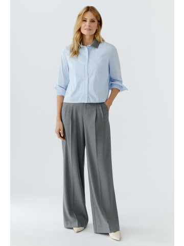 Oui Bluse in lt blue white