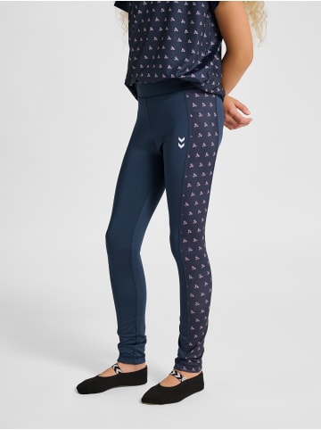 Hummel Leggings Hmljr Mix Mädchen in BLACK IRIS