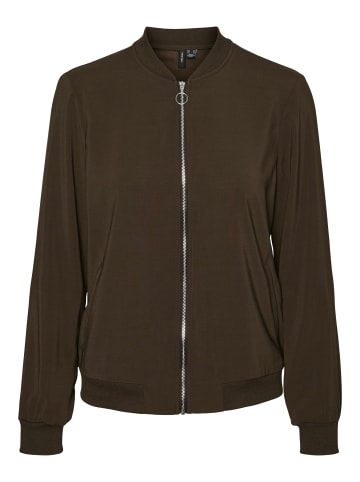Vero Moda L/S BOMBER NOOS in Chocolate Torte