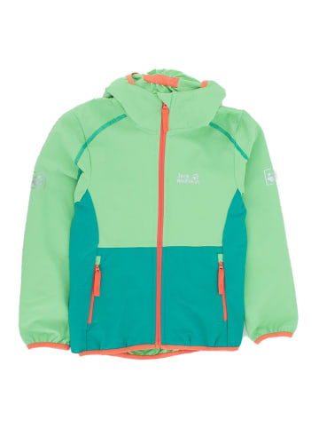 Jack Wolfskin Jacke Turbulence Girls in Grün