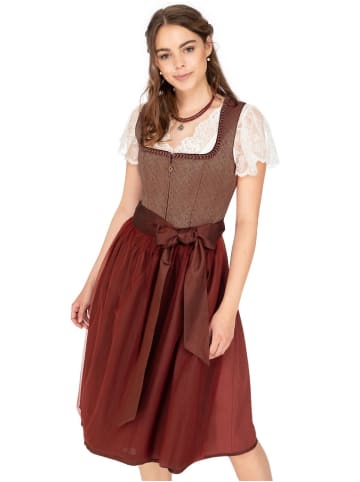 KRÜGER Mididirndl 116368-070 in braun