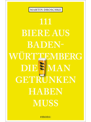 Emons Verlag Buch - 111 Biere aus Baden-Württemberg, die man getrunken haben muss