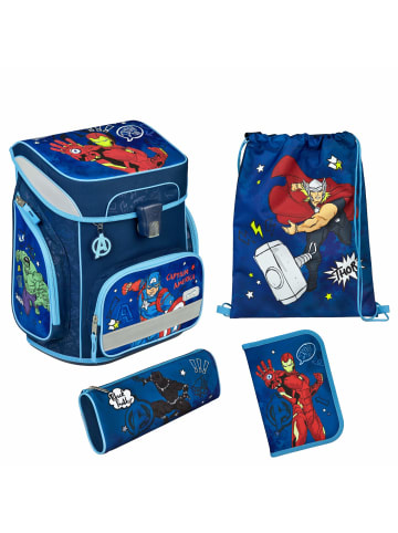 SCOOLI EasyFit - Schulranzen Set 5tlg. (Monster High) in Avengers