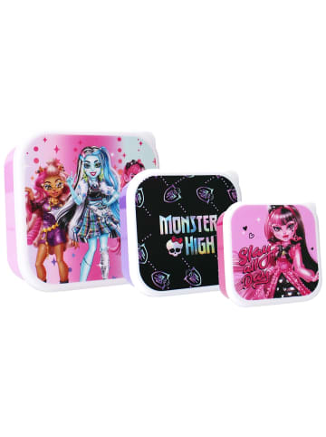 VADOBAG Snackbox 3tlg. Monster High Let's Eat! Brotdose 3 Jahre