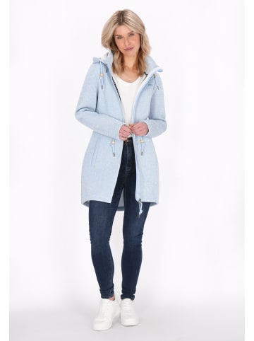 Schmuddelwedda Jacket in light blue melange
