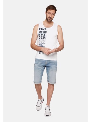 CAMP DAVID  Tanktop in weiß