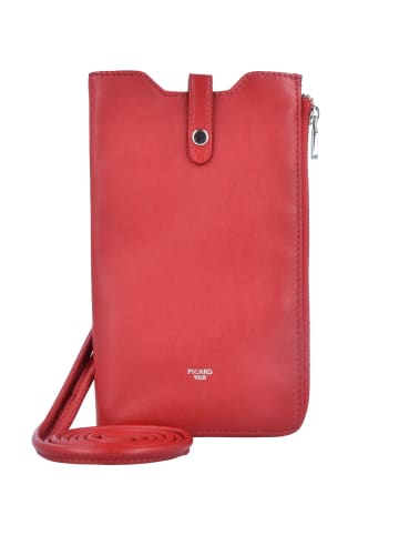 PICARD Bingo Handytasche Leder 18 cm in rot