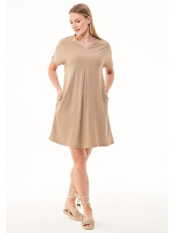 Organication Minikleid "WOR13411" in Beige