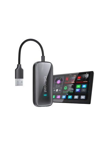Ottocast Play2Video CA515-T Kabelloser CarPlay Adapter