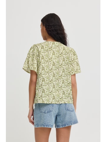 ICHI Kurzarm-Bluse IXHARPER Regular fit in Oasis Flower Print