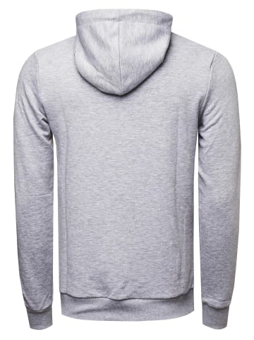 Rusty Neal Kapuzen-Sweatshirt mit Box Logo in Grau