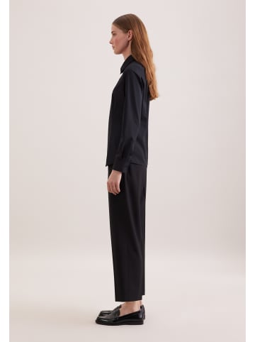 Seidensticker Klassische Bluse Regular in Schwarz