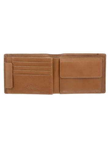 PICARD Authentic1 Geldbörse RFID Schutz Leder 12.5 cm in cognac