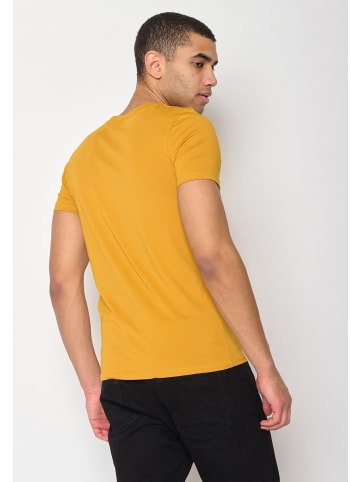 GreenBomb T-Shirt Bike Knut in Ocker