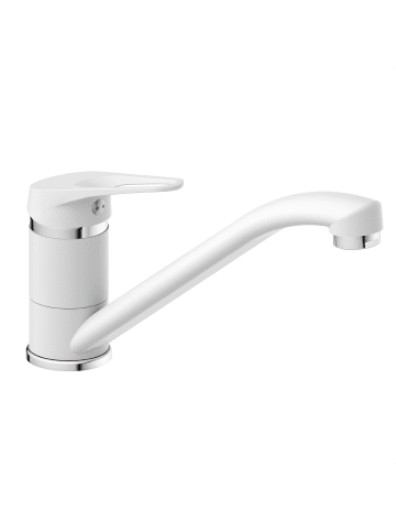 Eisl SPEED Spültischarmatur, Weiß/Chrom