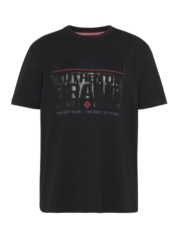 Man's World T-Shirt in schwarz