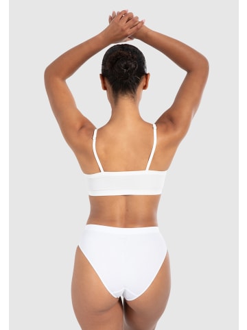 SMILODOX Bralette mit Cups Nysa in Weiß