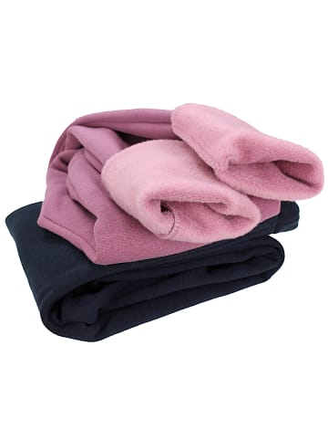 TupTam Mädchen Winter Leggings 2er PACK Gefüttert in rosa/blau