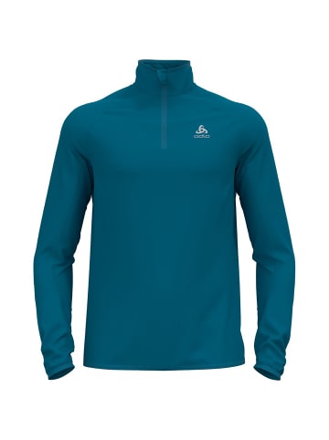 Odlo Longsleeve Carve Light Midlayer 1/2 Zip in Petrol2540