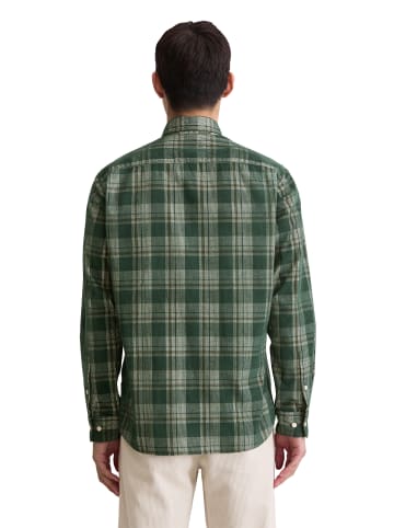 Marc O'Polo Cord-Hemd regular in Medium Green