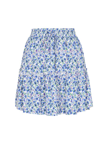 myMo Women Skirt in blue multicolor