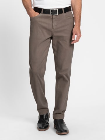 WITT WEIDEN 5-Pocket-Hose in dunkeltaupe