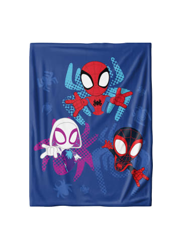 MTOnlinehandel Spidey & Friends Wolldecke 130x170 cm
