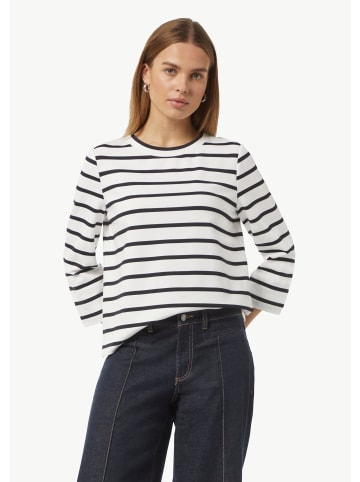 comma Sweatshirt 3/4 Arm in Weiß