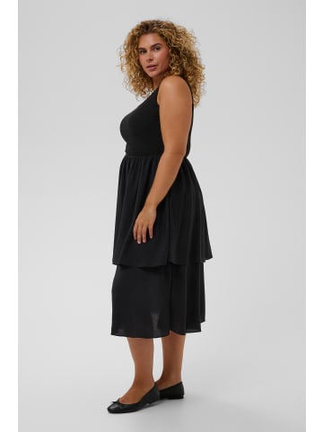KAFFE curve Kleid KCerina Tight fit in Black Deep