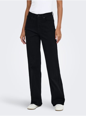 ONLY Jeans mit weitem Bein in Black