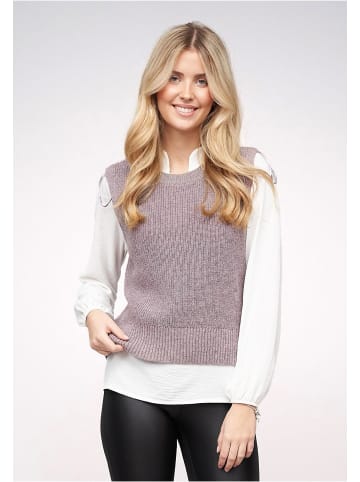 ONLY ONLY Gestrickter Rundhalsausschnitt in lila