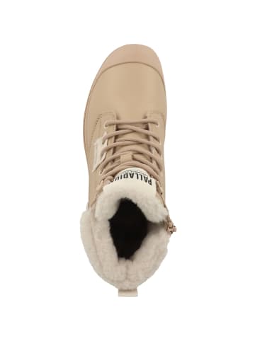 Palladium Schnürboots Pampa Hi Snow Warm in beige