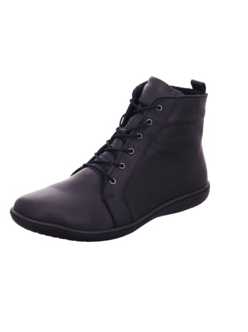 Esgano Damenschnürrstiefel warm flach Da.-Stiefelette in  Schwarz
