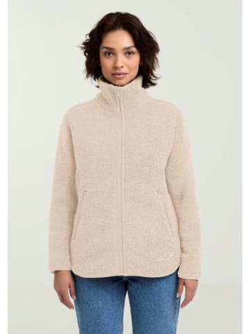 Jack Wolfskin Fleecejacke in beige