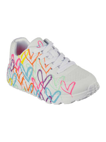 Skechers Sneakers Low UNO SPREAD THE LOVE in weiß