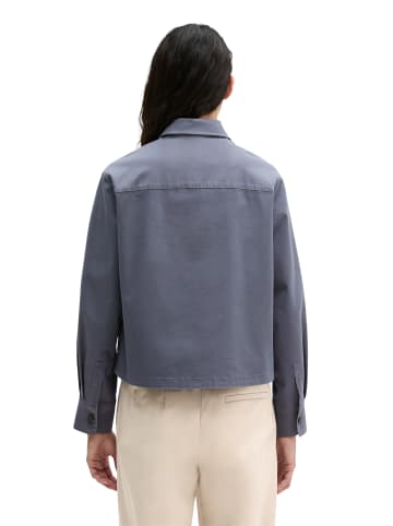 Marc O'Polo Overshirt oversize in Blue Graphite