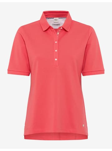 BRAX  Poloshirt kurzarm für Damen in mittelrot