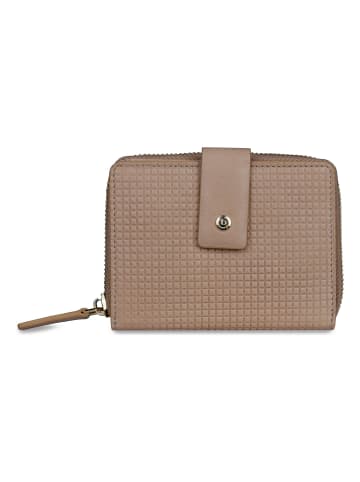 Bugatti Noemi Geldbörse RFID Schutz Leder 12 cm sand