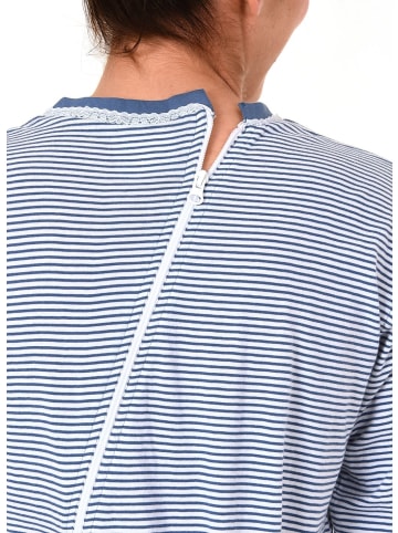 NORMANN Pflegeoverall langarm Reissverschluss - 35945 in blau