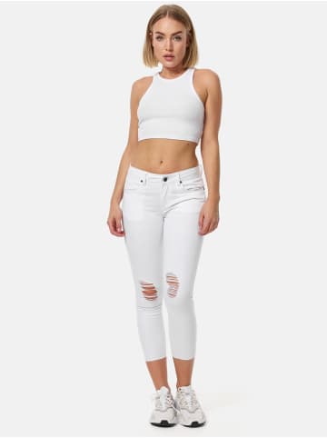 Tazzio Jeans "F111" - Skinny Fit - in Weiß