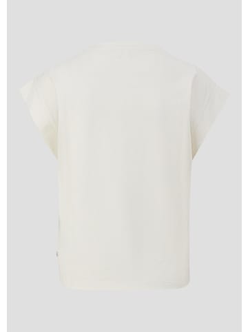 QS T-Shirt in 02D0_ecru