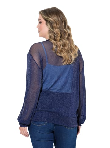 MIAMODA Kurzjacke in dunkelblau