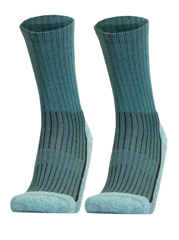 UphillSport Wander-Socken 'SAANA' 2er Pack in Green