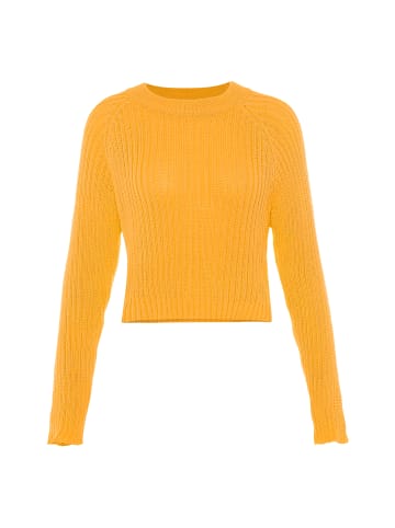 myMo Damen Pullover in GELB