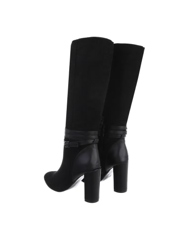 Ital-Design Stiefel in Schwarz