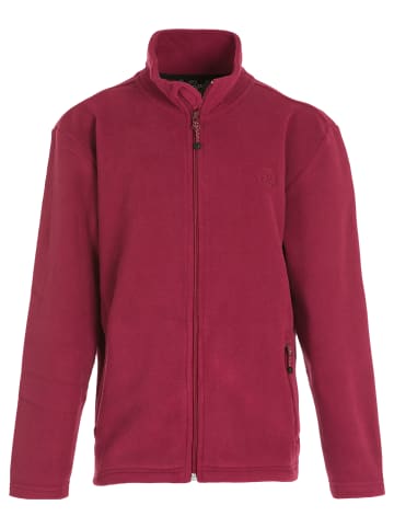 Zigzag Fleecejacke Zap in 4055 Beet Red