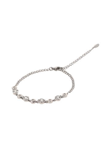 faina Women Chain Link Bracelet in Silver