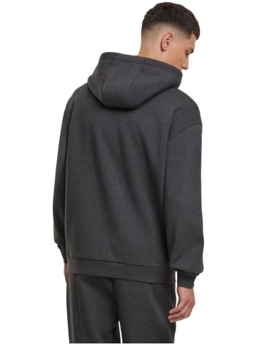 Urban Classics Sweatshirt FLUFFY ZIP in Grau