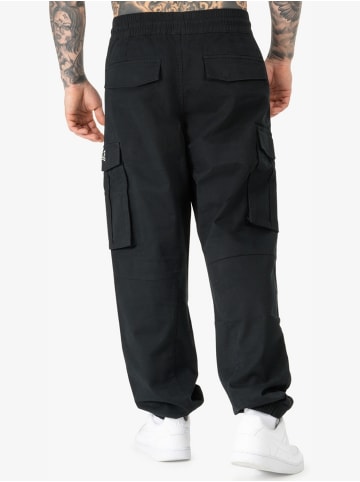 Lonsdale Cargohose "Mickley Herren Cargohose normale Passform" in Schwarz