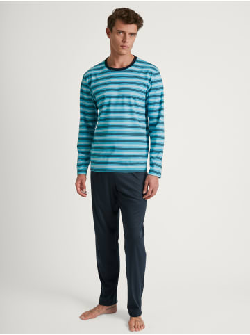 Calida Pyjama in bright blue